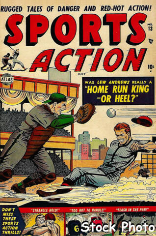 Sports Action #13 © July 1952 Atlas/Marvel